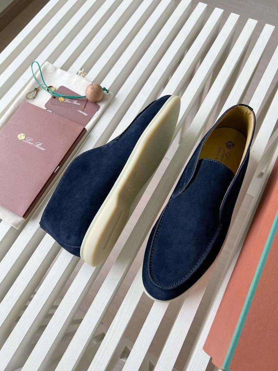 мужские лоферы loro piana,лоферы loro piana,лоферы мужские замшевые лоро пиано a100032 d.blue premium,лоферы мужские замшевые,замшевые лоферы loro piana