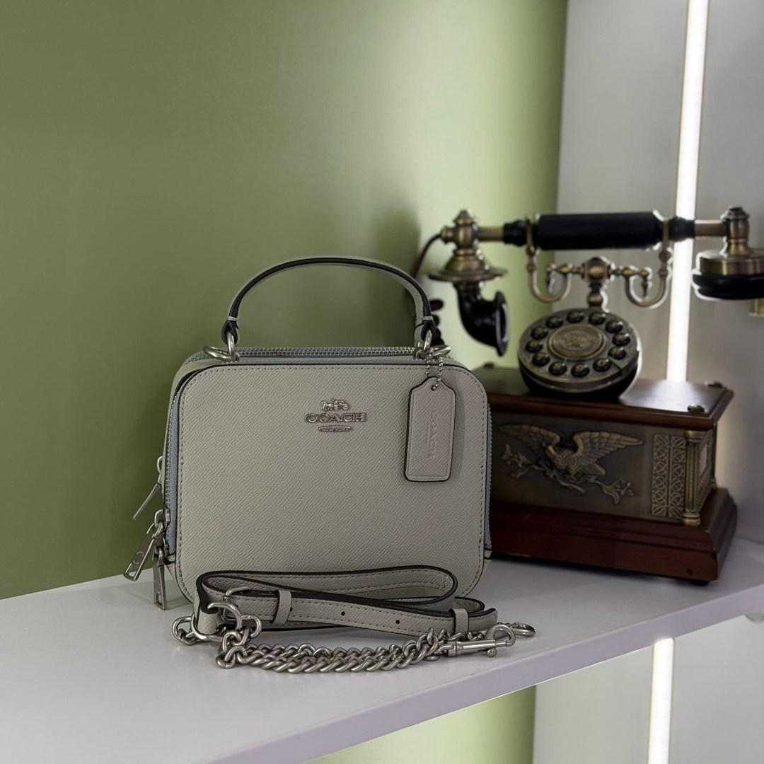 сумка женская coach,сумка coach,сумка coach кроссбоди серая,coach сумка на плечо,сумка классическая