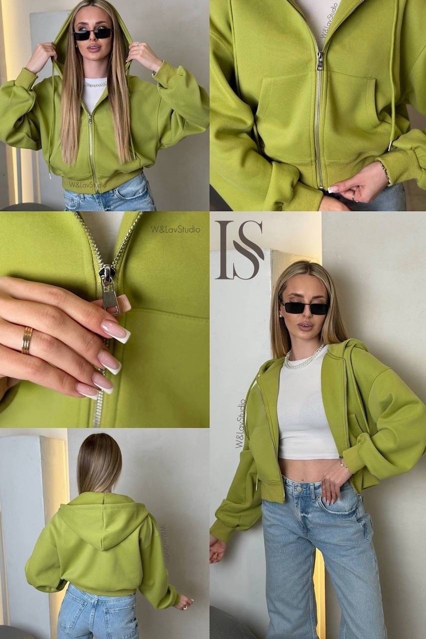 худи размер оверсайз зеленый,модная толстовка,толстовка женская,женская кофта,худи heat размер оверсайз зеленый
