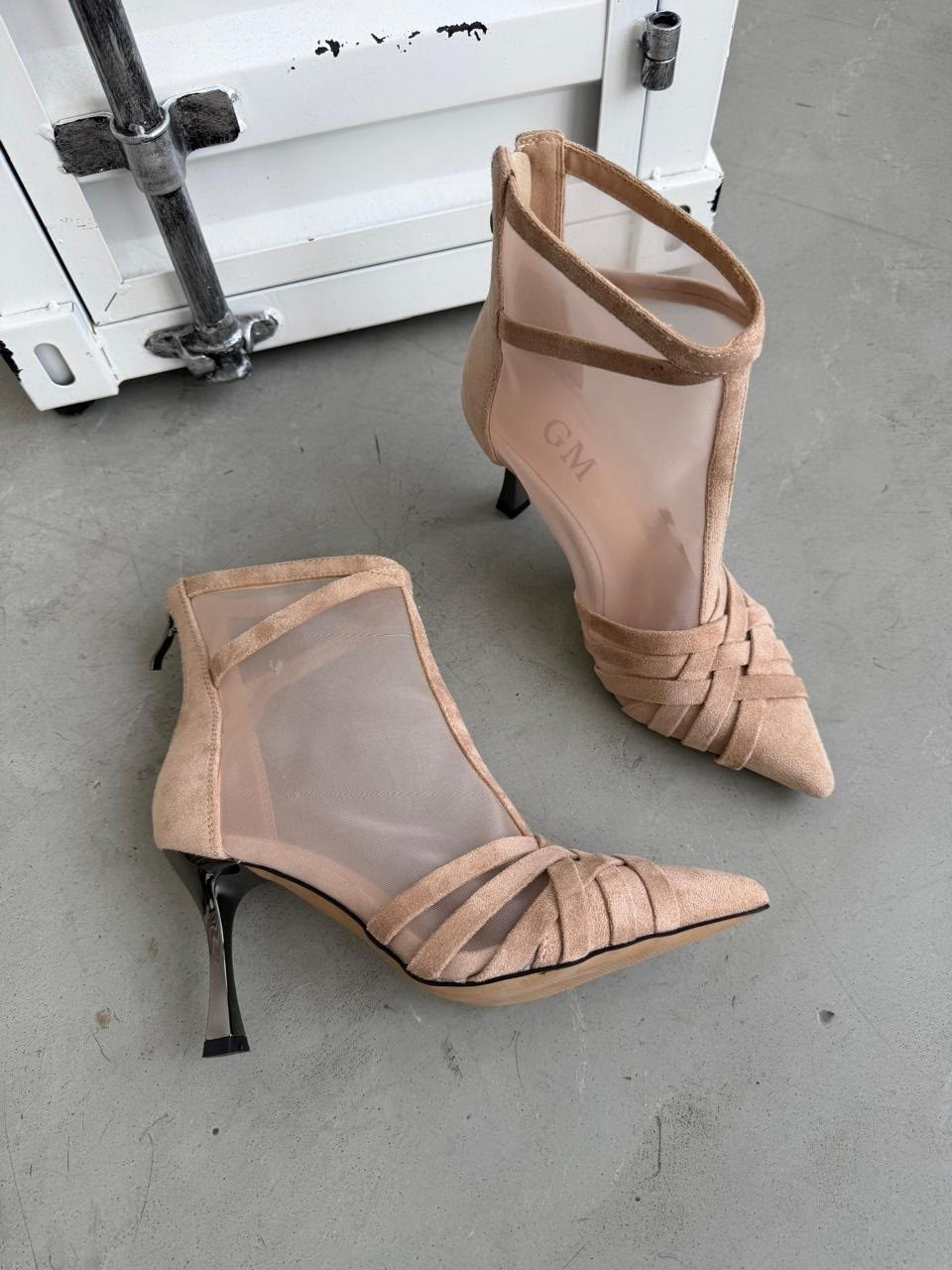 прозрачные ботильоны,женские ботильоны,ботильоны сетка,летние ботильоны,ботильоны на шпильках