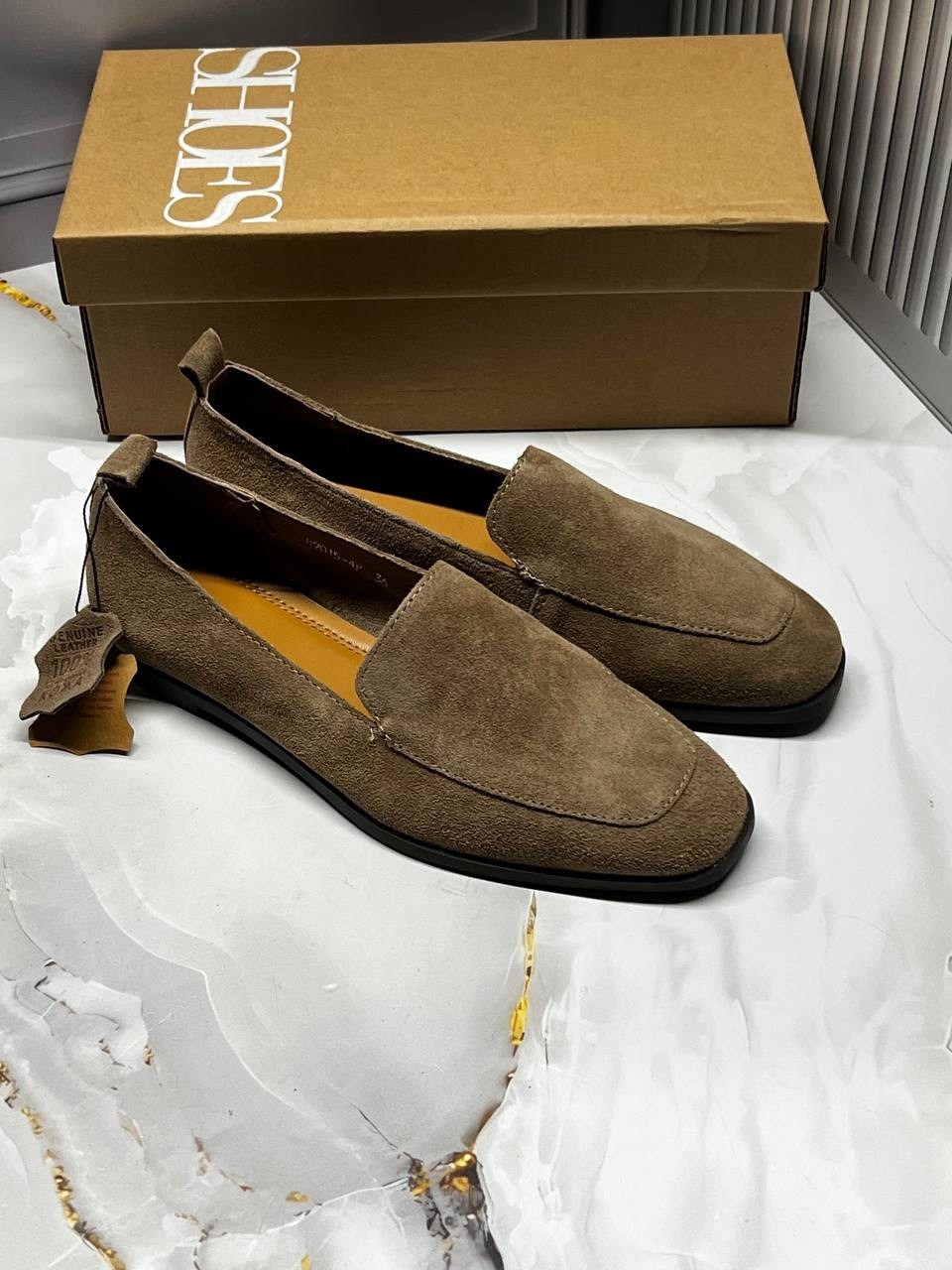 ,замшевые лоферы,лоферы коричневые,лоферы из натуральной замши,лоферы замшевые женские