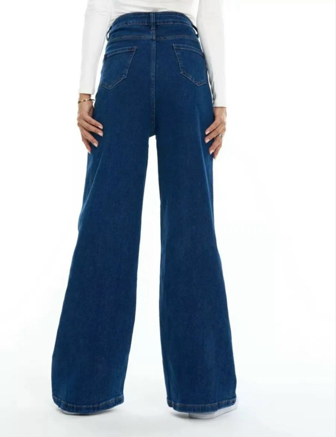 джинсы клеш женские с высокой талией синего цвета,джинсы клеш женские,джинсы широкие женские,джинсы женские,джинсы клеш