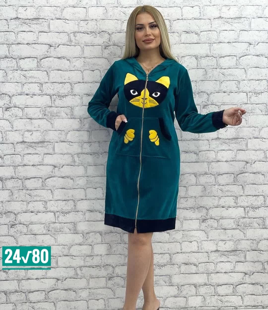 женский велюровый халат,халат женский,халат женский домашний,халат женский пижама,халат домашние