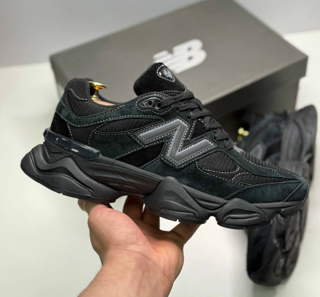 черные кроссовки new balance 9060,мужские кроссовки new balance 9060 black,кроссовки new balance 9060,кроссовки,спортивные кроссовки мужские new balance 9060 черные 45 eu