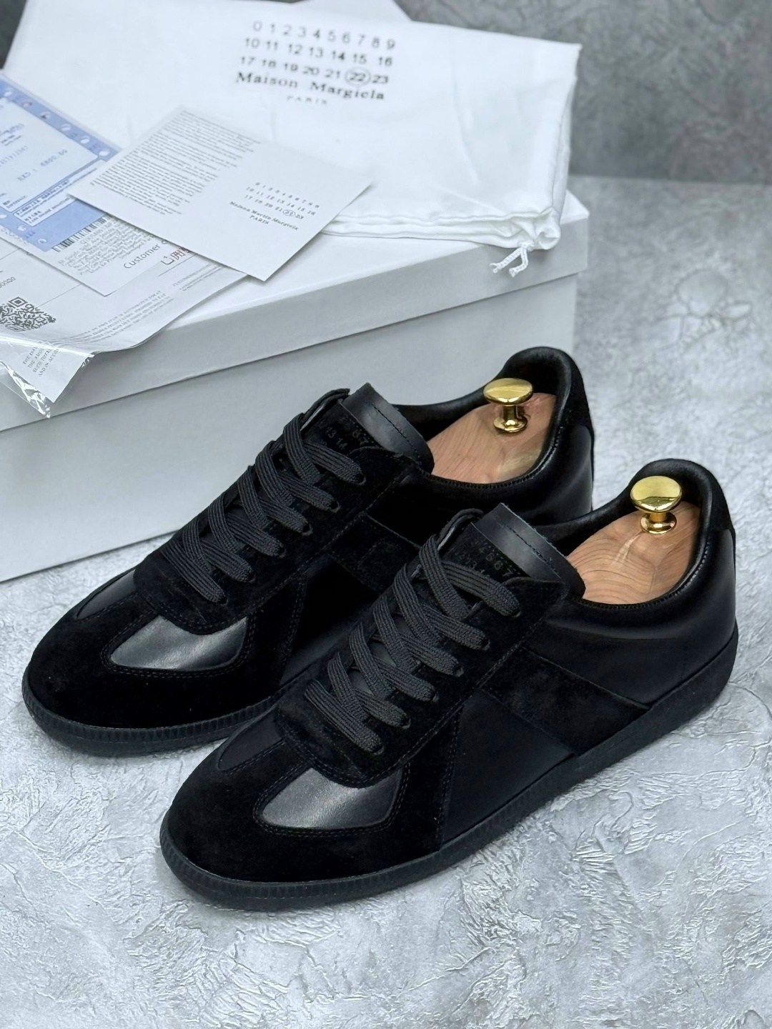 кроссовки-реплики maison margiela черный,кроссовки maison margiela replica черный,maison margiela replica black,,maison margiela replica sneaker black