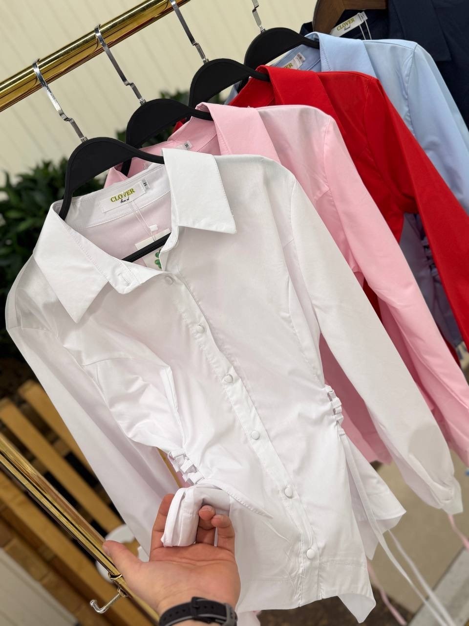 рубашка женская,стильная рубашка,женские блузки,рубашка красная,рубашка