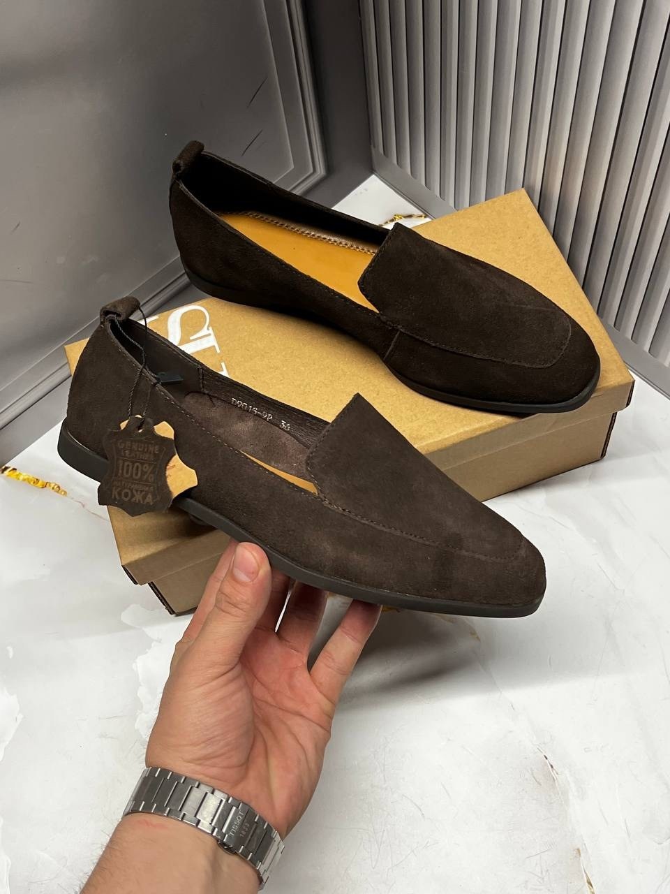 ,замшевые лоферы,лоферы коричневые,лоферы из натуральной замши,лоферы замшевые женские