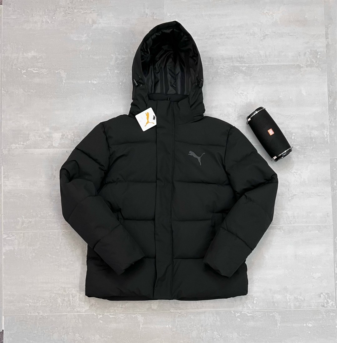 серый пуховик пумам мужской,пуховик puma мужской,куртка зимняя,зимняя куртка puma,пуховик puma