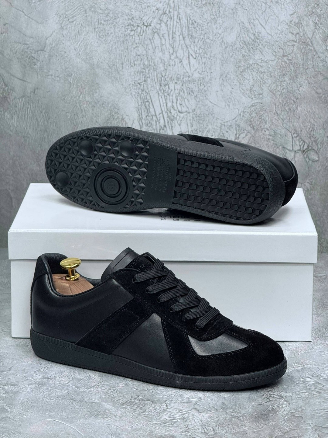 кроссовки-реплики maison margiela черный,кроссовки maison margiela replica черный,maison margiela replica black,,maison margiela replica sneaker black