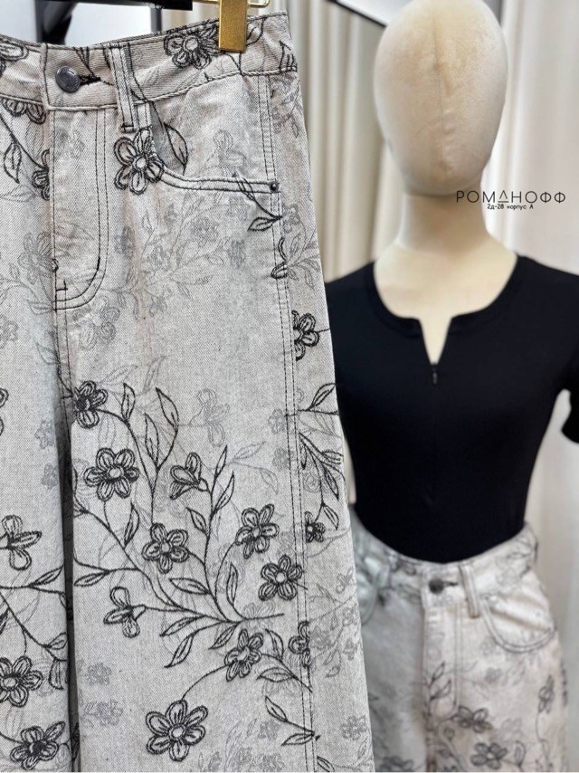 широкие брюки,летние брюки,женские брюки,брюки с принтом,свободные брюки