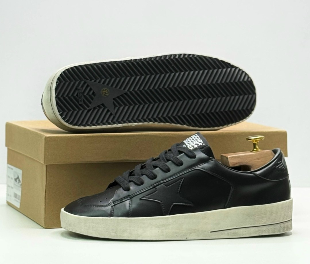 мужские кроссовки golden goose stardan leath,кеды golden goose,golden goose кеды hi star на платформе черный,golden goose hi star lo leather sneaker black & white,мужские кроссовки golden goose starda