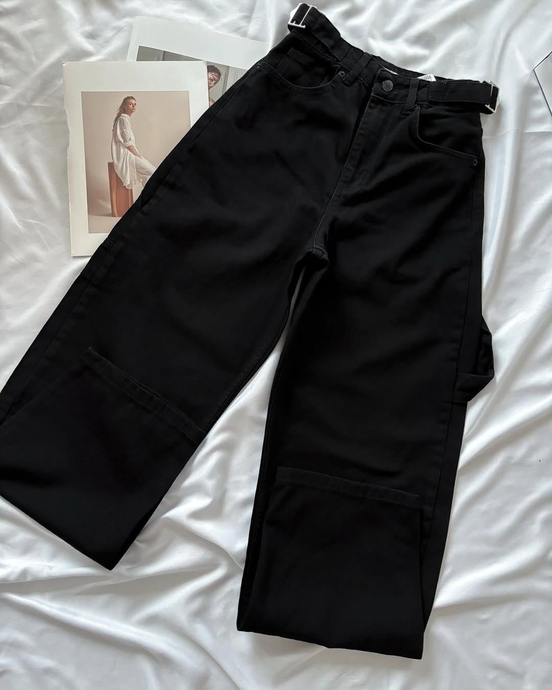 джинсы карго,джинсы чёрные,черные широкие джинсы,брюки джинсы,джинсы женские