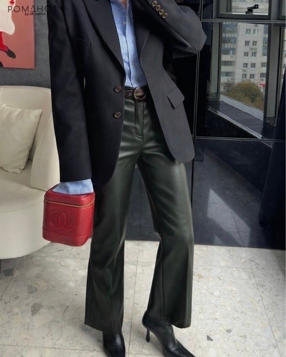 брюки кожаные палаццо широкие утепленные ladiosa,брюки кожаные женские,брюки кожаные палаццо широкие утепленные ladiosa 151149424,брюки кожаные палаццо,брюки кожаные клеш классические