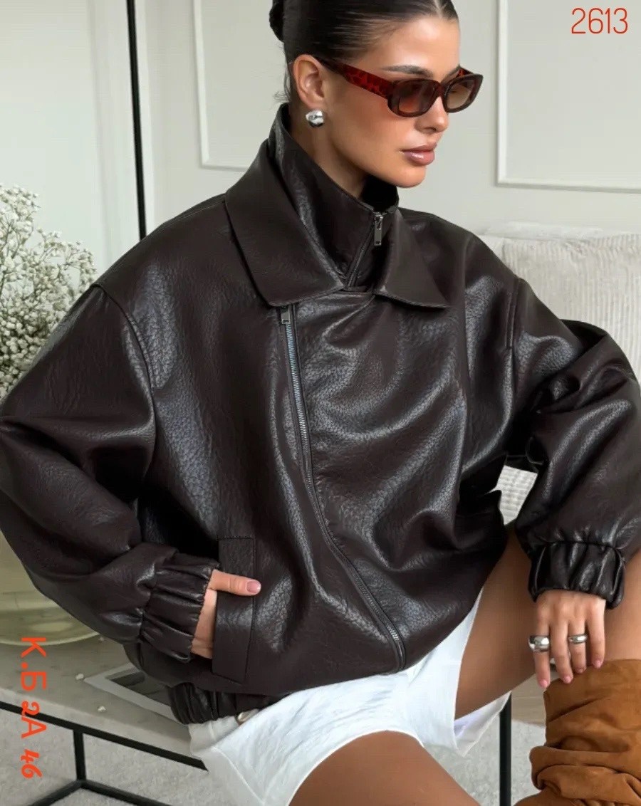 косуха куртка кожаная оверсайз демисезонная удлиненная mayberry,женская кожаная куртка,кожаная куртка,куртка женская демисезонная y2k кожаная,куртка косуха кожаная