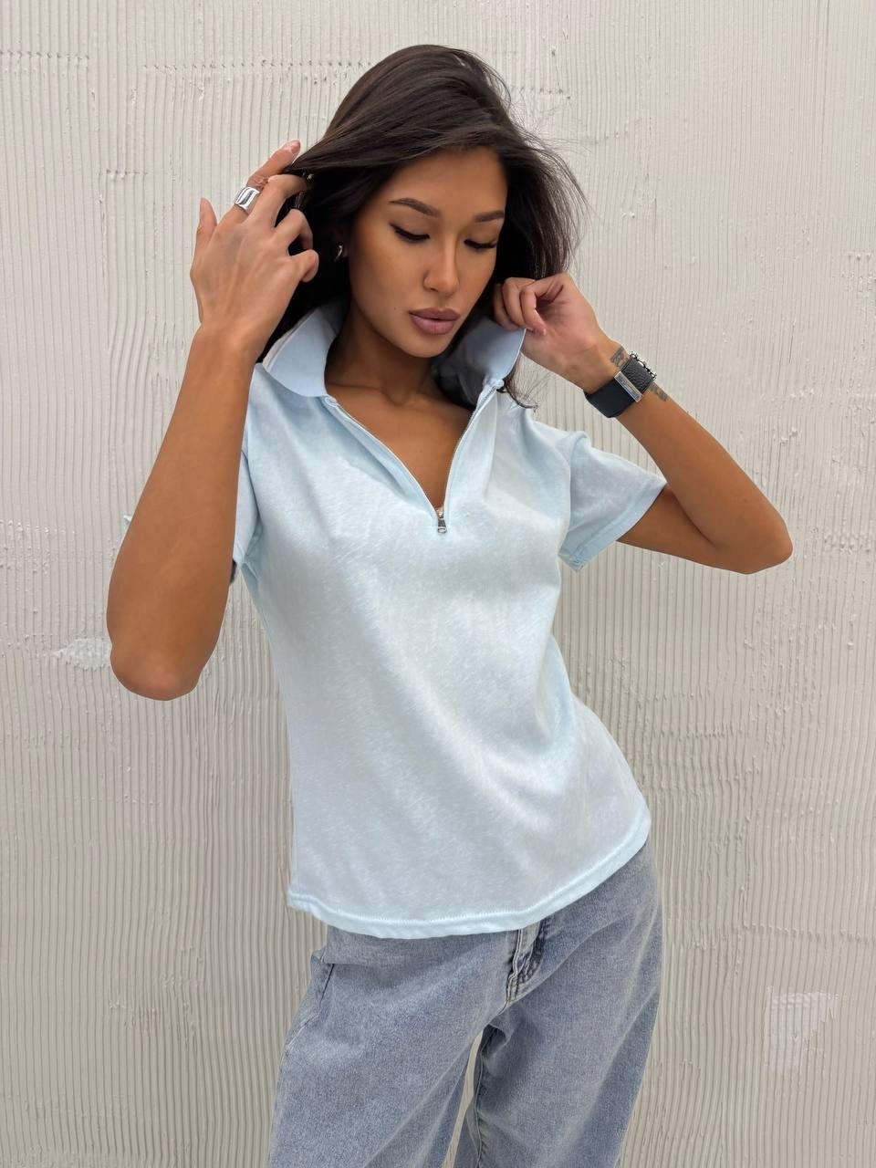 поло кофта,женская кофта,женская футболка поло,кофта трикотаж,женская футболка