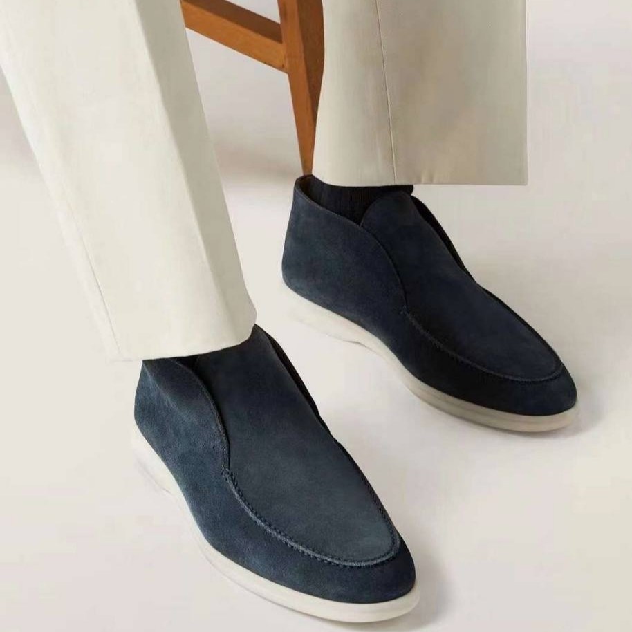 мужские лоферы loro piana,лоферы loro piana,лоферы мужские замшевые лоро пиано a100032 d.blue premium,лоферы мужские замшевые,замшевые лоферы loro piana