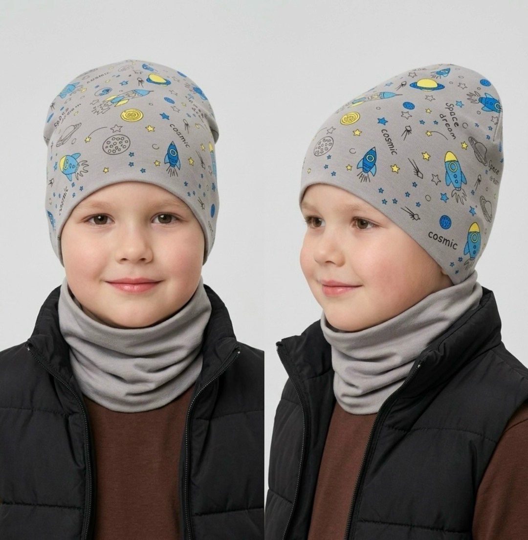 шапка и снуд для мальчика,шапка для мальчики,комплект шапка со снудом для мальчика,шапка и снуд,комплект детский шапка и снуд