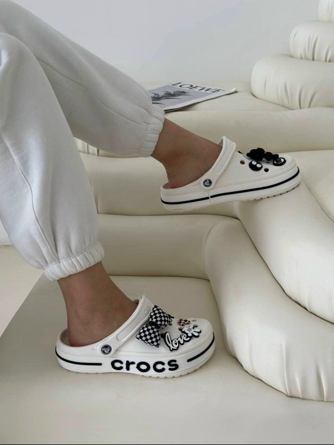 женские кроксы,модные кроксы,,женские сабо crocs, женская