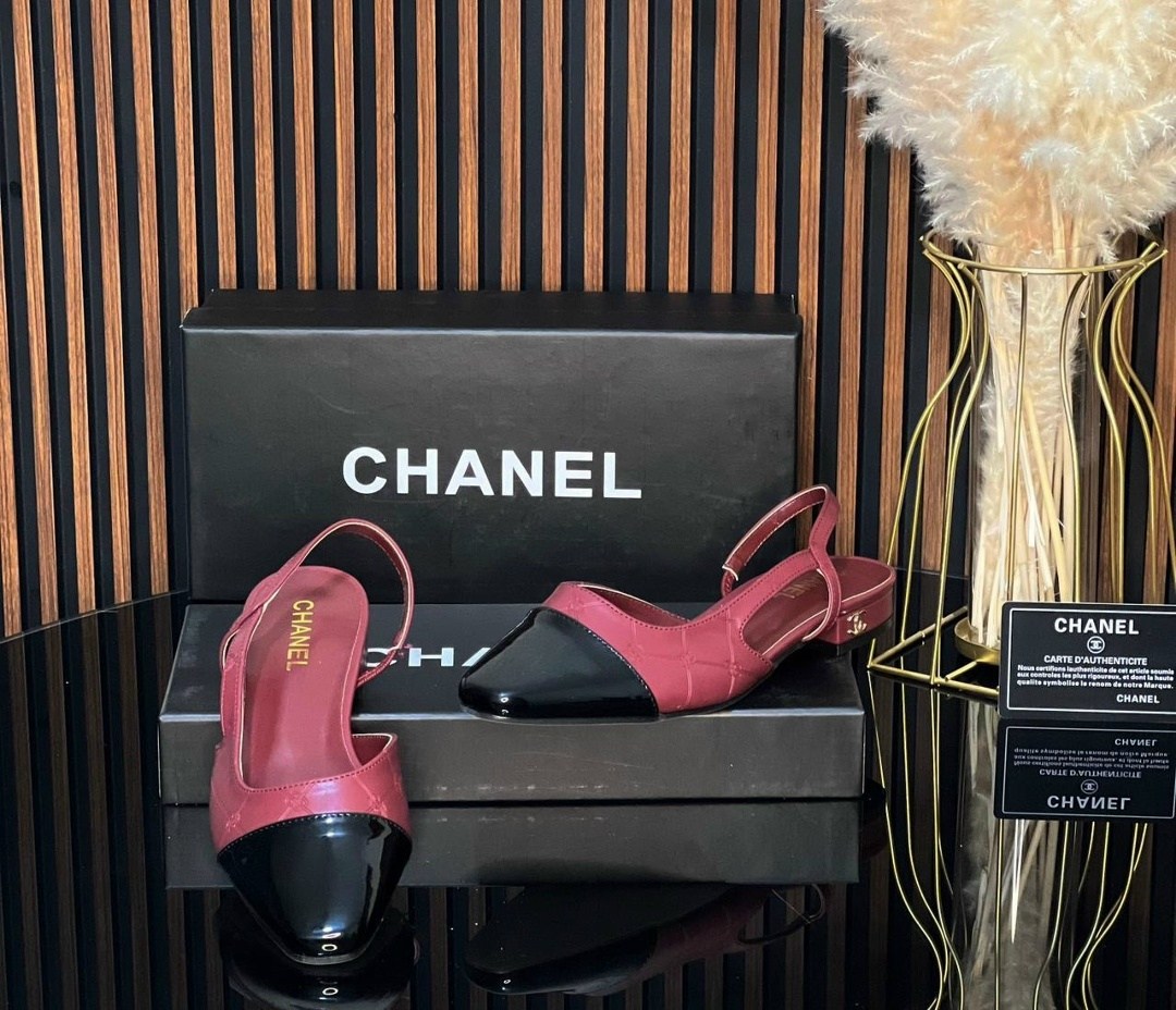 босоножки chanel,chanel туфли,балетки chanel с открытым задником,балетки chanel,балетки женские chanel premium