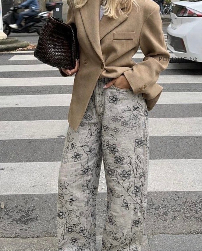 широкие брюки,летние брюки,женские брюки,брюки с принтом,свободные брюки