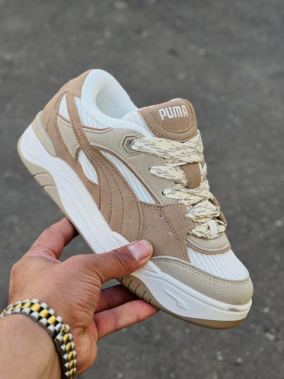 puma низкие кроссовки '180' бежевый / темно-бежевый,кроссовки puma,кроссовки puma 180,кеды puma размер 36 молочно-бежевый,женские кроссовки puma