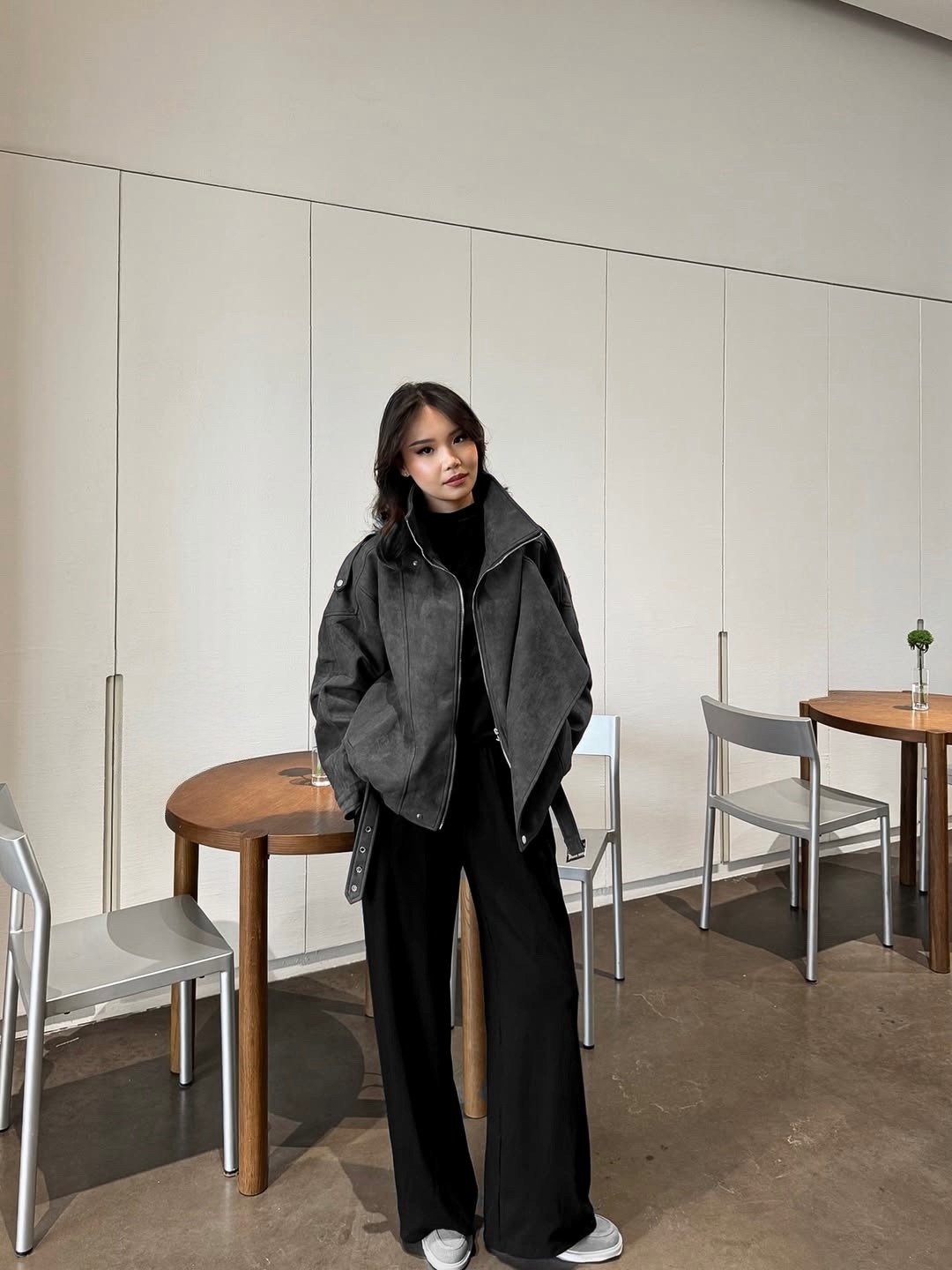 повседневная куртка,стиль корейский,кожаная куртка,женская куртка,кожаная куртка женская