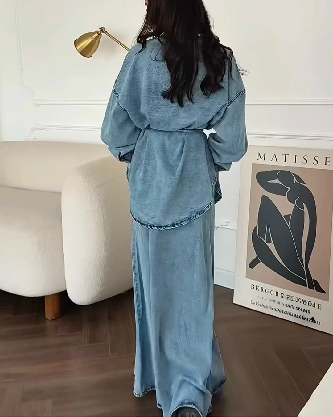 джинсовый костюм женский с юбкой,джинсовый костюм женский,джинсовый костюм с юбкой,костюм с длинной юбкой джинсовый kano,джинсовые костюмы