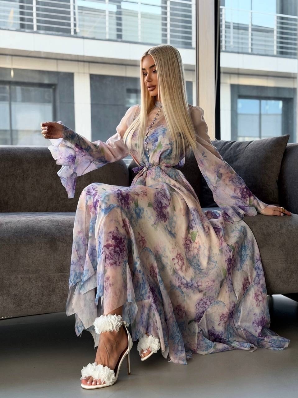 платье шифоновое,платье,платье женской,женские длинные платья,платье стиль