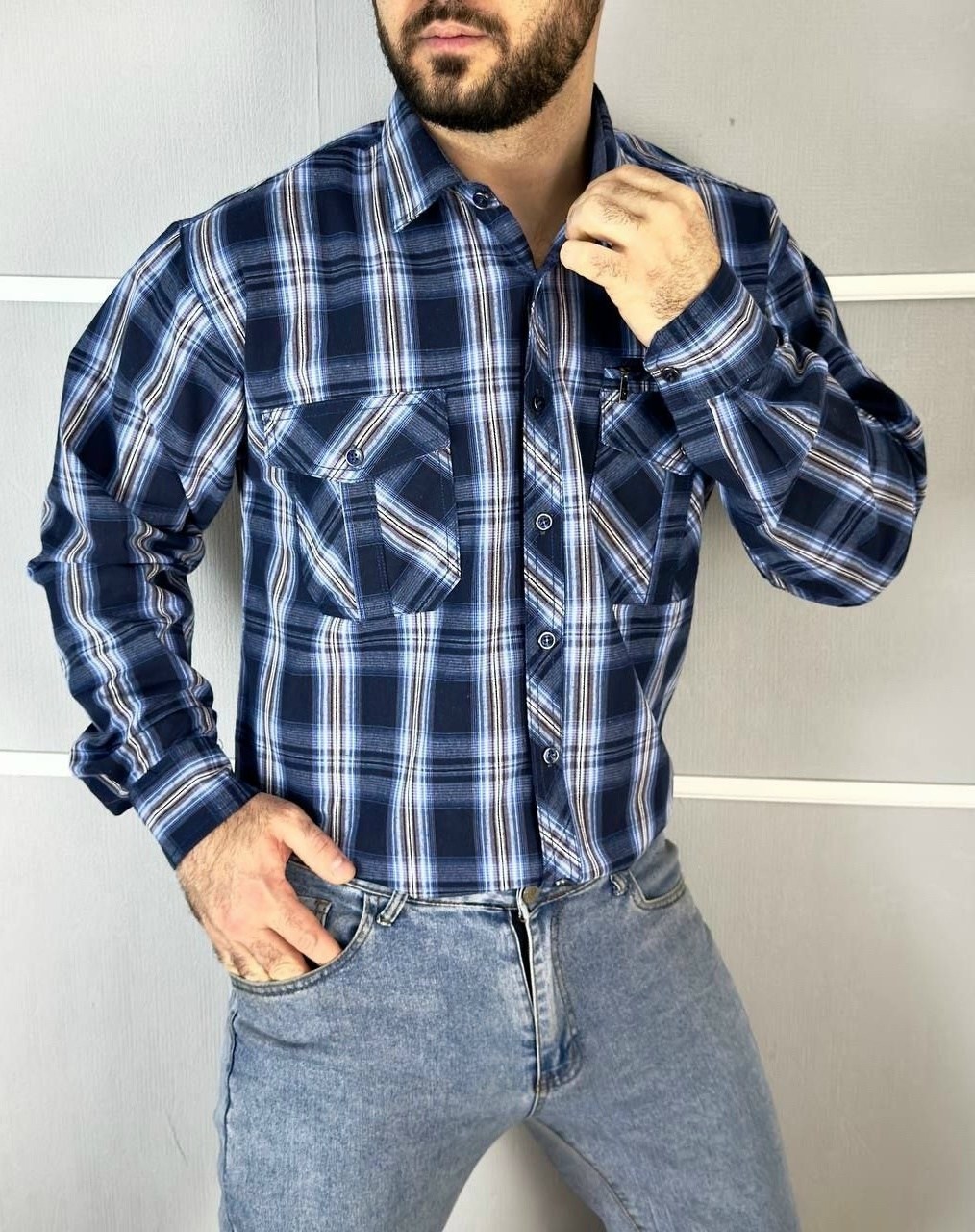 рубашка мужская,рубашка рубашка мужская,теплая рубашка в клетку westhero 122052187,рубашка,рубашка мужская в клетку