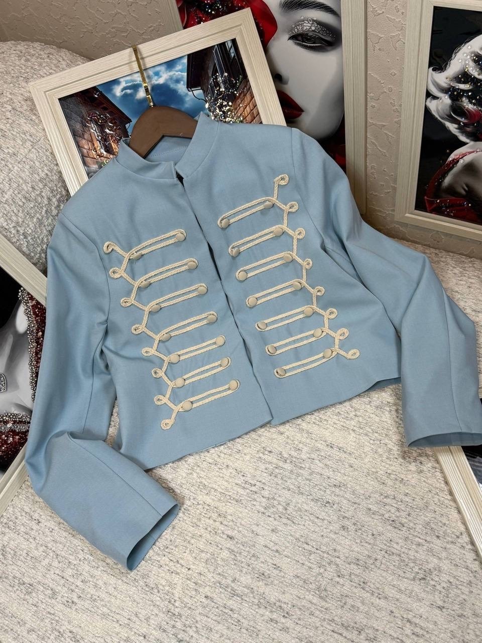 куртка в стиле милитари,повседневная куртка,жакет в гусарском стиле,жакет,military jacket