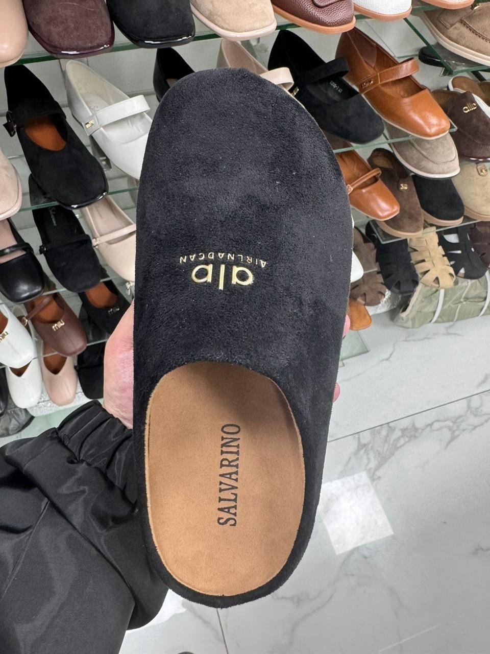 ,мюли женские,замшевые шлепанцы сабо женские,сабо женские,замшевые тапочки