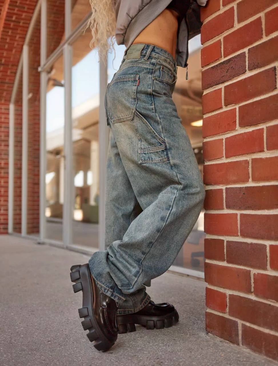 широкие джинсы,джинсы модные,джинсы широкие женские,джинсы danage широкие багги,джинсы багги у2k широкие jelika