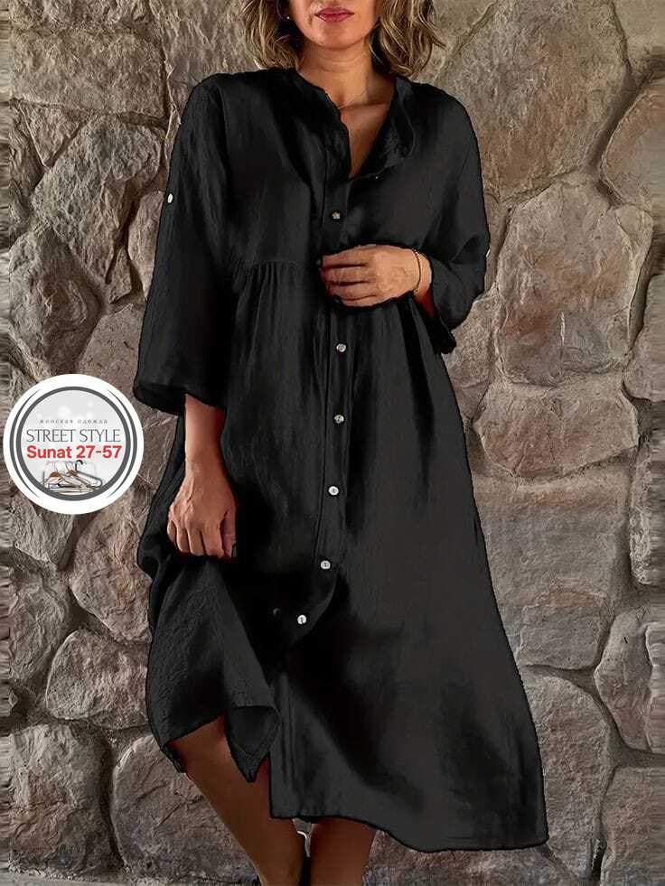 платье женское зеленое повседневное,платье женское зеленое,женское платье рубашка,длинное платье,свободное платье рубашка