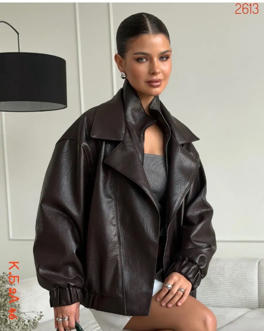 косуха куртка кожаная оверсайз демисезонная удлиненная mayberry,женская кожаная куртка,кожаная куртка,куртка женская демисезонная y2k кожаная,куртка косуха кожаная