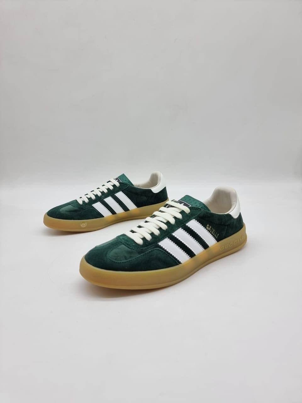 adidas gazelle gucci,кроссовки gucci x adidas gazelle,gucci женские кроссовки gazelle collaboration - green,кроссовки adidas gazelle gucci,adidas gazelle x gucci