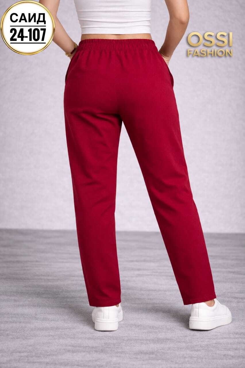 брюки летние больших размеров на резинке aleostyle,брюки свободные,брюки бриджи,повседневные брюки,брюки для женщин