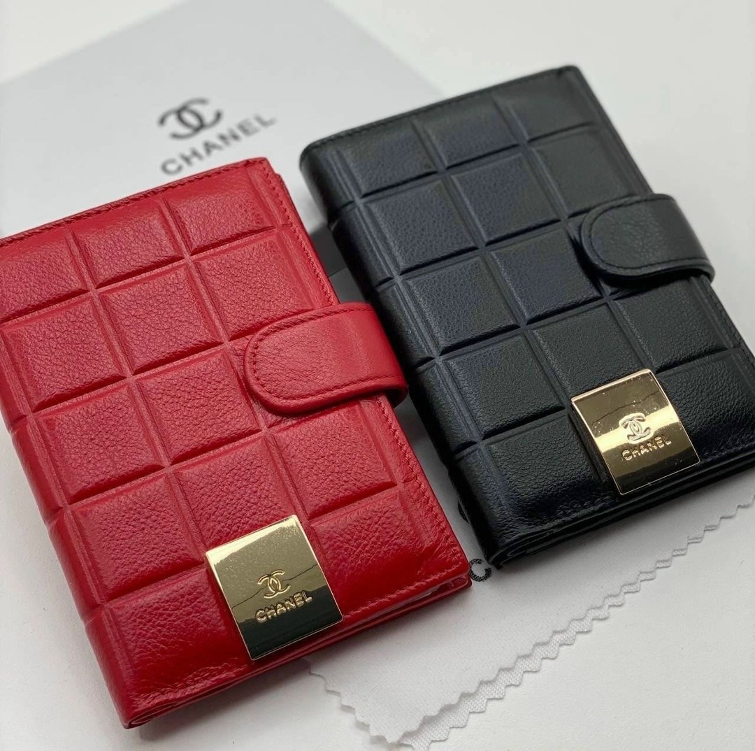 обложка на паспорт chanel,обложка для автодокументов,chanel кошелек,кожаная обложка на паспорт,кошелек визитница