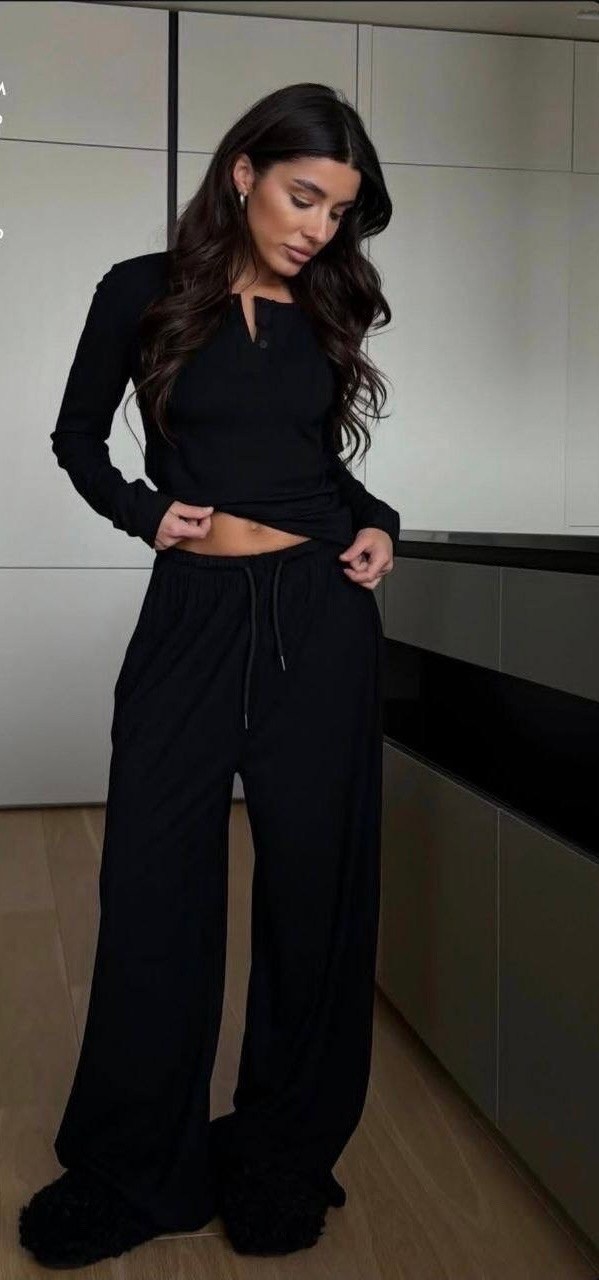 трикотажный костюм,трикотажные брюки,костюм женский,женская пижама с брюками,брюки комплект