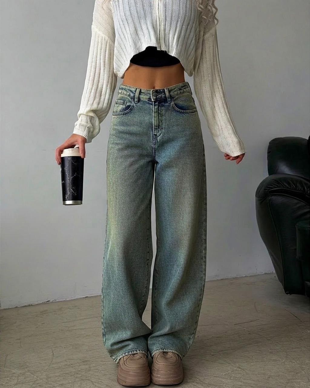 deeptown y2k мешковатые широкие джинсы,джинсы женские широкие,женские свободные джинсы y2k,широкие джинсы,джинсы в стиле 90-х с высокой талией