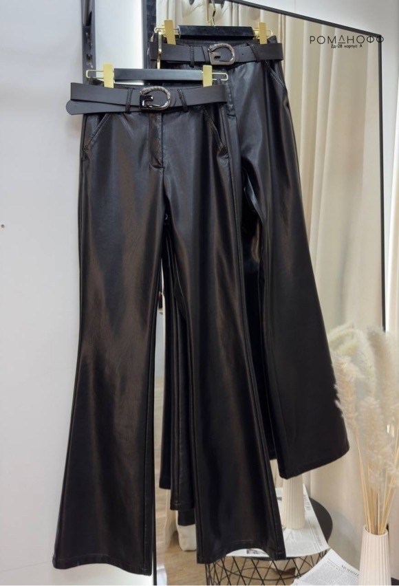 модные образы,кожаные штаны,вечерняя блузка,брюки кожаные