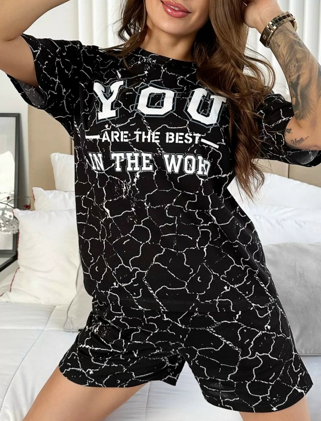 пижама женская с шортам,женская пижама,пижама черный,женская пижама комплект,пижама с шортами