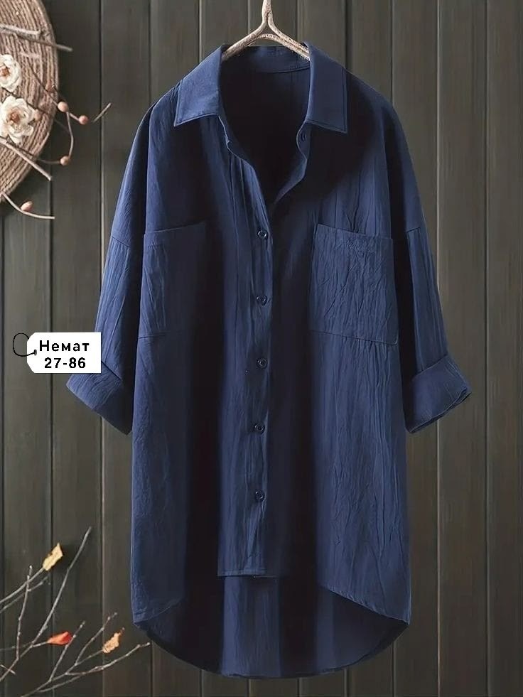 рубашка удлиненная,женская повседневная рубашка xxl зелёный,повседневная рубашка,женская рубашка,рубашка женская свободного кроя