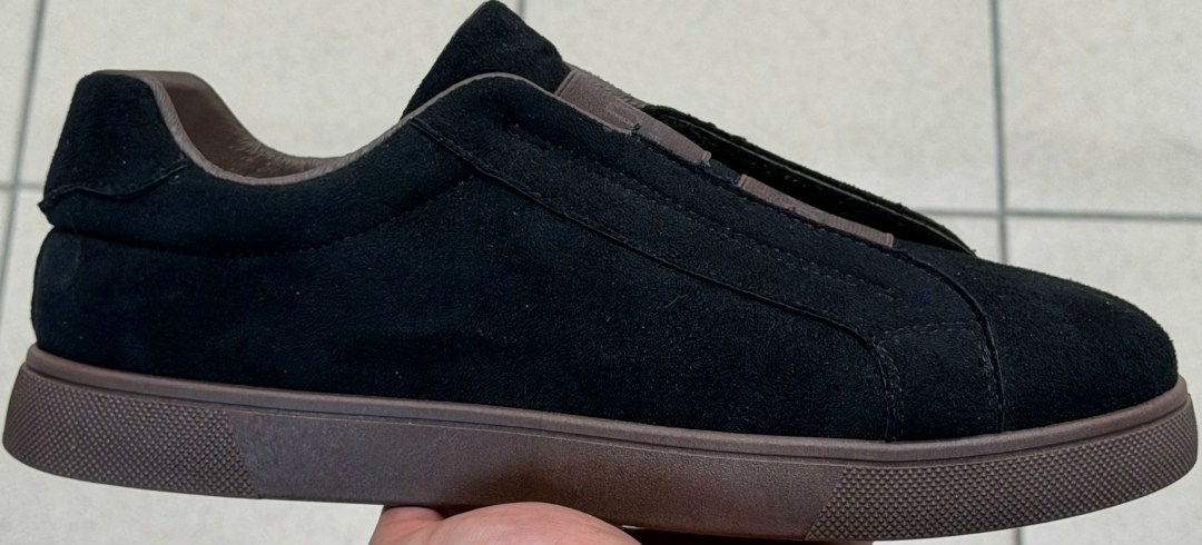 мужские замшевые кеды ermenegildo zegna 2026 черные,кеды мужские ermenegildo zegna модель 109895,замшевые кроссовки,замшевые кеды,замшевые кеды мужские