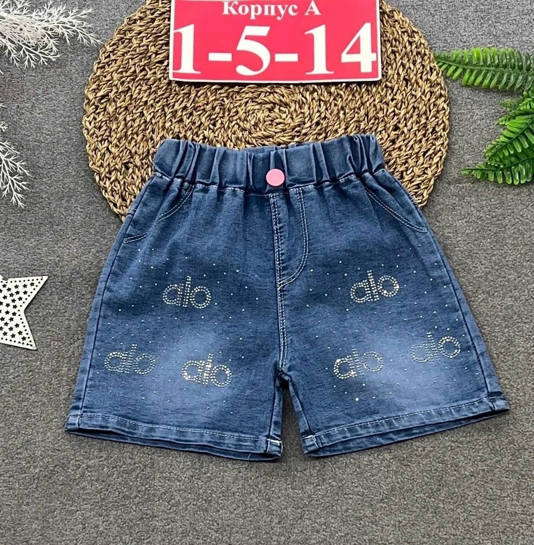 джинсовые шорты для девочек,шорты для девочек,шорты джинсовыe,джинсовые шорты на резинке,шорты джинсовые летние