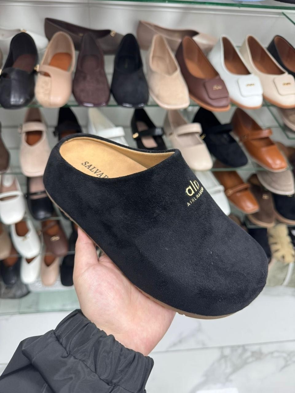 ,мюли женские,замшевые шлепанцы сабо женские,сабо женские,замшевые тапочки