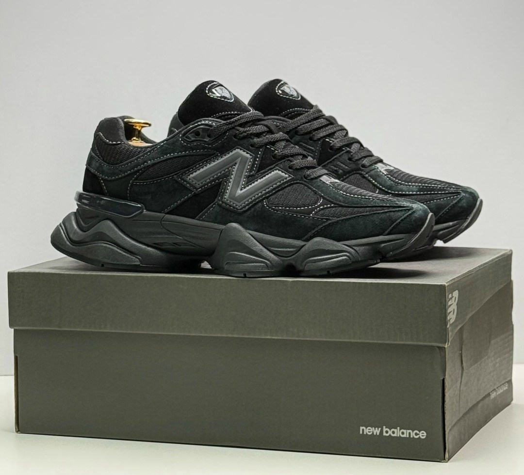 черные кроссовки new balance 9060,мужские кроссовки new balance 9060 black,кроссовки new balance 9060,кроссовки,спортивные кроссовки мужские new balance 9060 черные 45 eu
