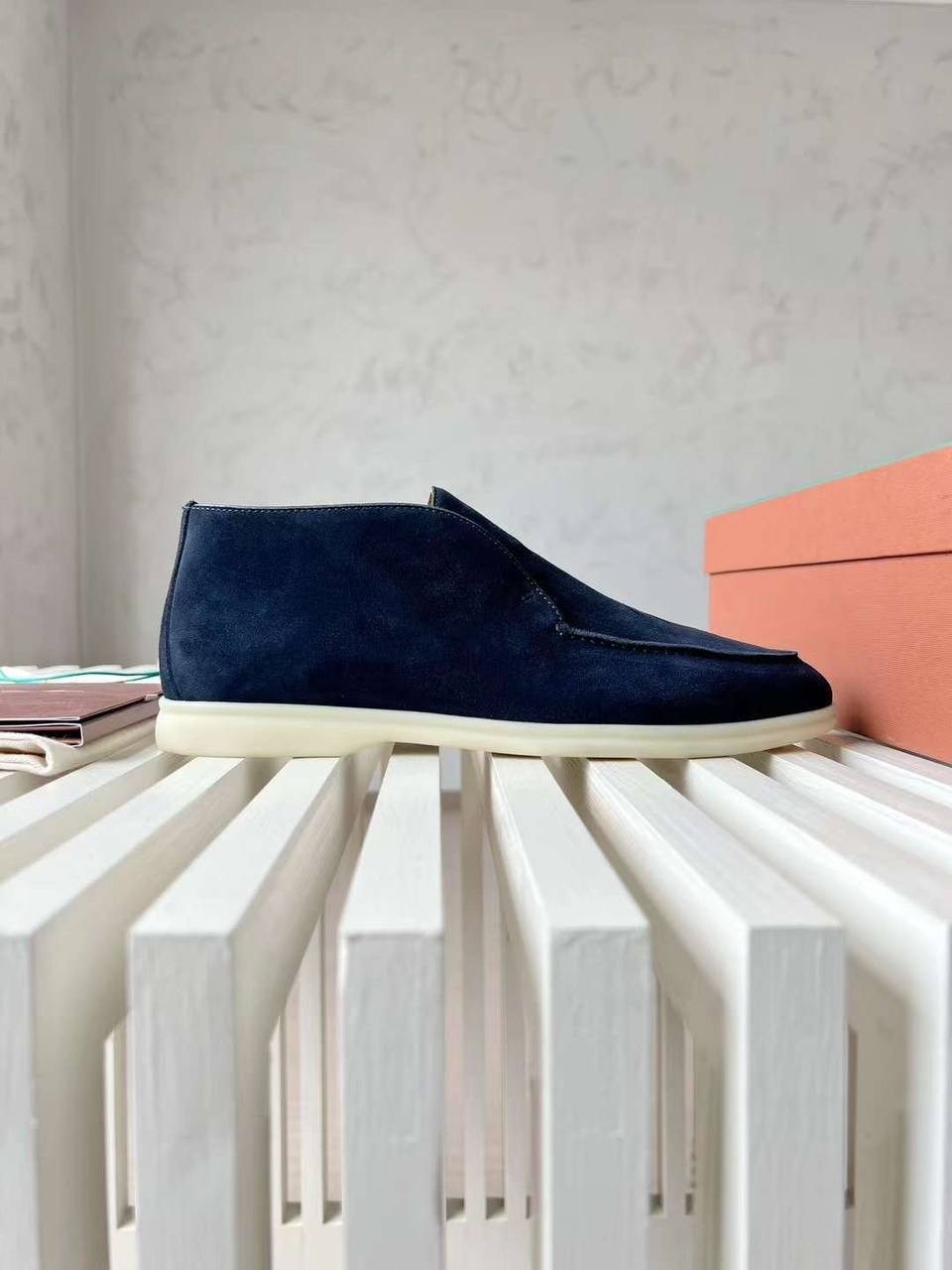 мужские лоферы loro piana,лоферы loro piana,лоферы мужские замшевые лоро пиано a100032 d.blue premium,лоферы мужские замшевые,замшевые лоферы loro piana