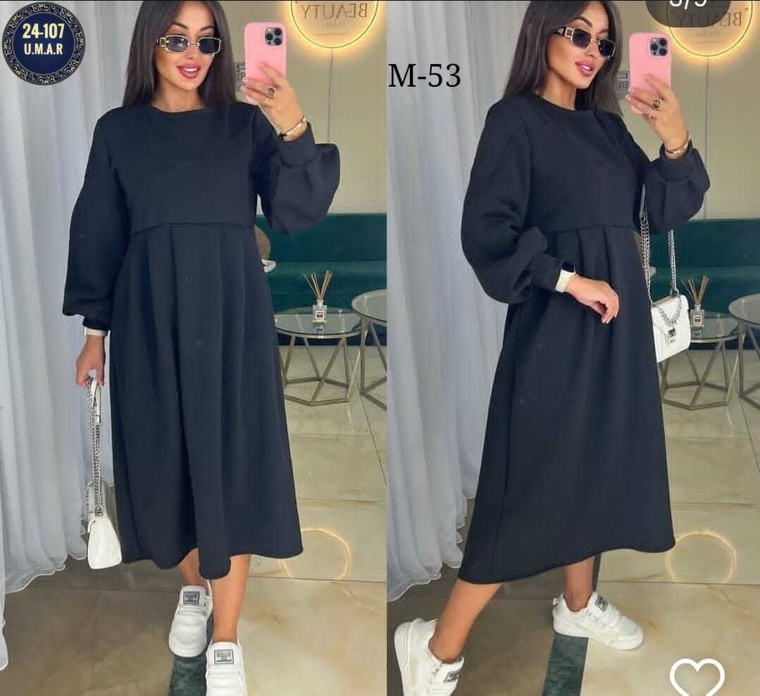 трикотажное платье миди,платье на флисе,теплое платье,платье,платье женской