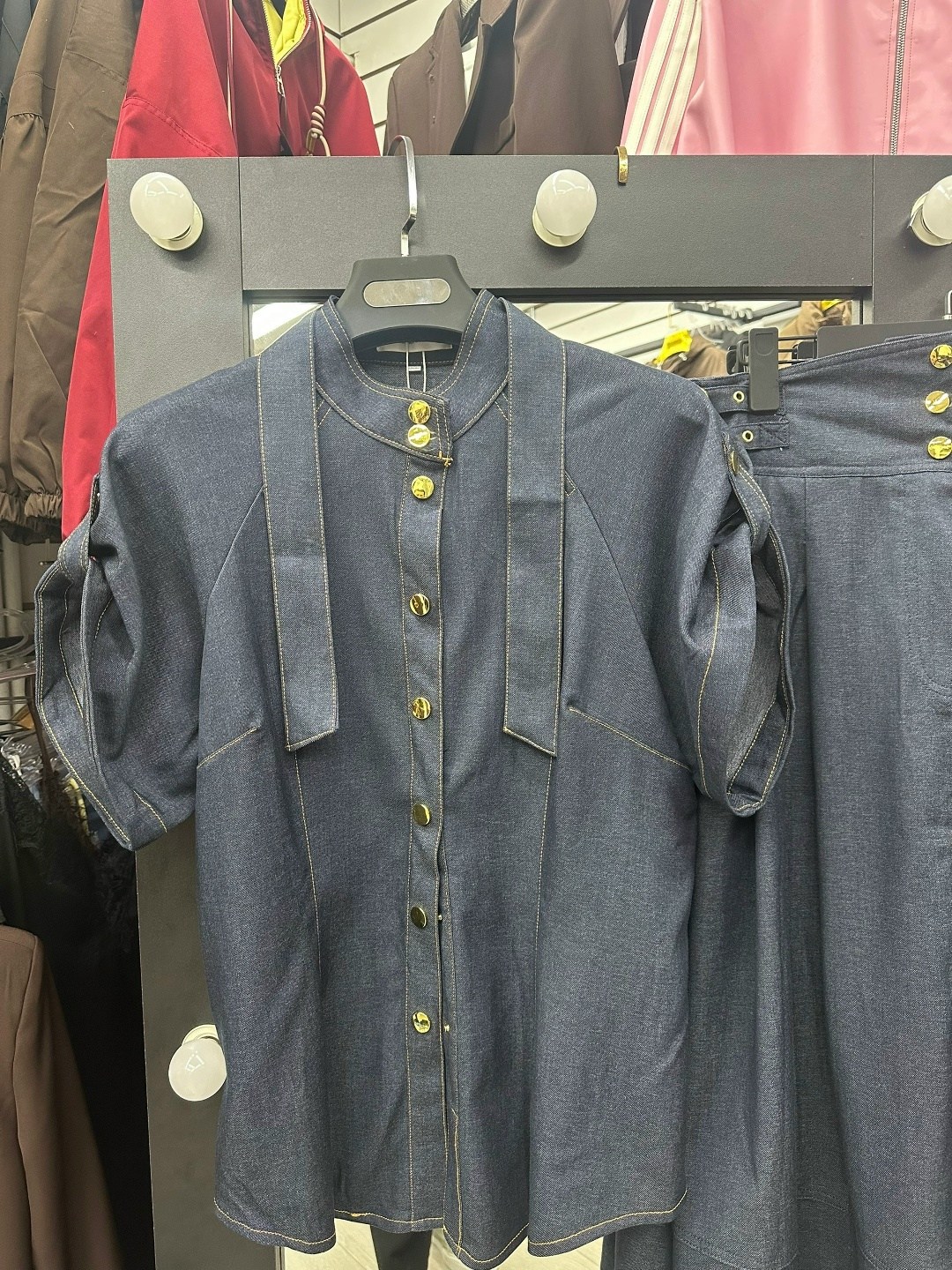 рубашка женская джинсовая,,женская мода,одежда для женщин