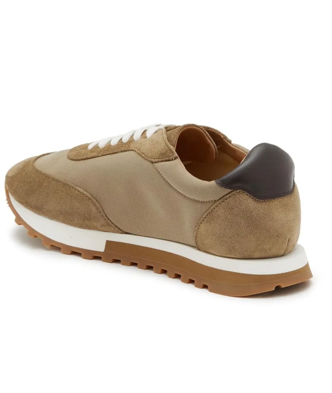 ,замшевые кроссовки,кроссовки gravel gianvito rossi коричневый,бежевые кроссовки,кроссовки brunello cucinelli